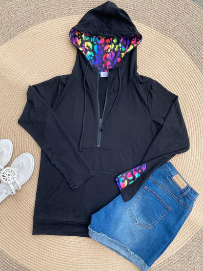 PREORDER: Audre Half Zip Hoodie in Six Colors